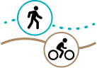 a pied ou en velo